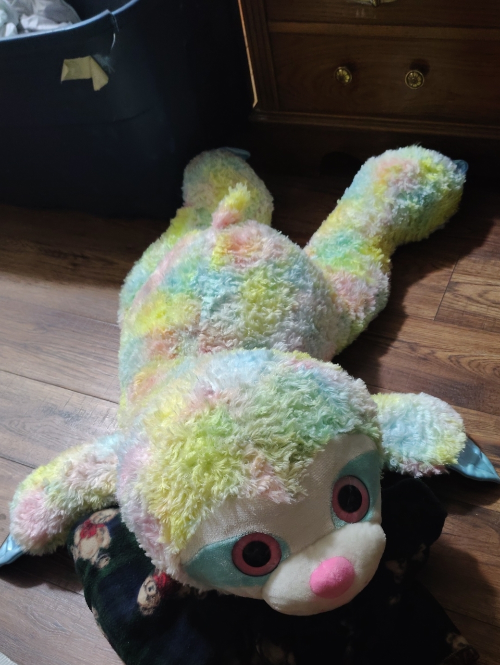 Source Unknown Pastel Multi-Color Plush Stuffed Animal